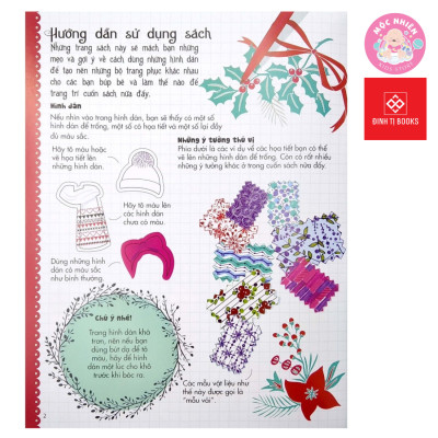 Sách Sticker Bóc Dán Quần Áo Búp Bê Cho Bé Gái - Sticker Dolly Dressing - Đinh Tị