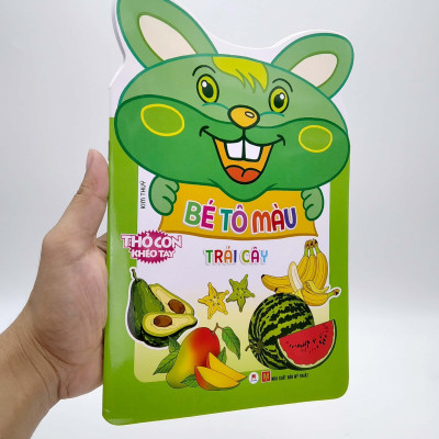 Gấu Con Khéo Tay - Bé Tô Màu: Trái Cây