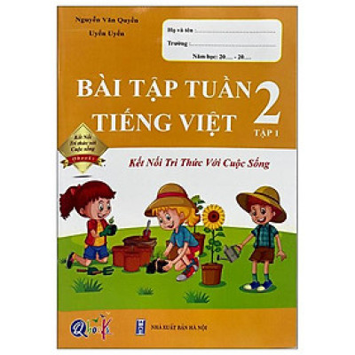 BàI Tập Tuần Tiếng Việt 2 - Tập 1 (Kết Nối - 2022)