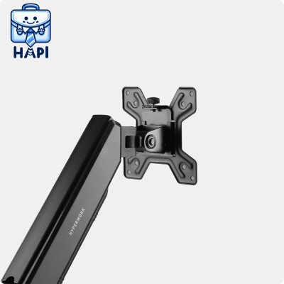 Giá đỡ màn hình hàng chính hãng HyperWork Core Arm HPW-SA01 chân đế nhôm nguyên khối, hỗ trợ màn hình 22-32 inch