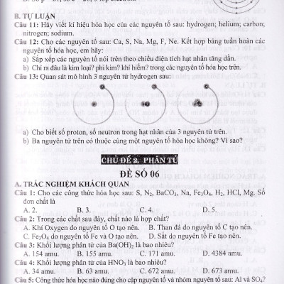 Tuyển tập đề kiểm tra định kì Khoa Học Tự Nhiên lớp 7 (Dùng chung cho các bộ SGK)