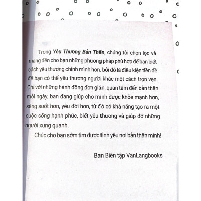 Tự Chăm Sóc Cuộc Sống - Yêu Thương Bản Thân