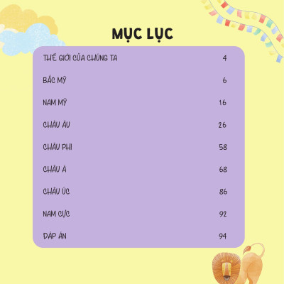 Sách - 70++ Trò Chơi Giúp Em Khám Phá Thế Giới - Bản Đồ