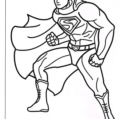 Tô Màu Siêu Anh Hùng: Siêu Nhân