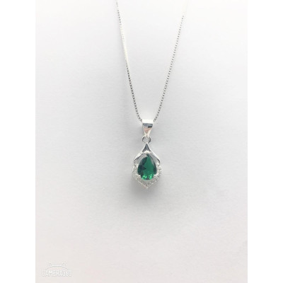 Dây chuyền bạc 925 Huệ Ngân - Giọt Nước PP1620