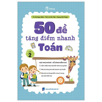 Sách - 50 Đề Tăng Điểm Nhanh Toán Lớp 2