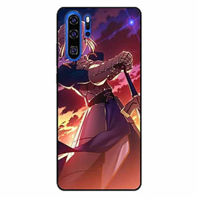 Ốp lưng in cho Huawei P30 Pro Cô Gái và Kiếm