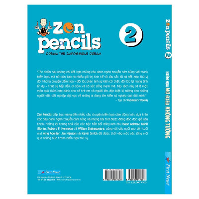 Sách - Zen Pencils - Biếm Họa Mơ Điều Không Tưởng - Tập 2