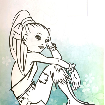 Dán Hình Và Tô Màu Sticker - Girl Fashion - Nhà Thiết Kế Tài Ba - Tập 4