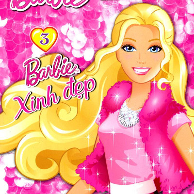 Barbie Xinh Đẹp 3 (Sách Tô Màu Có Hình Dán)