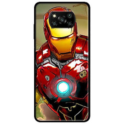 Ốp lưng dành cho Xiaomi Poco X3 mẫu Người Sắt Nâng Cấp