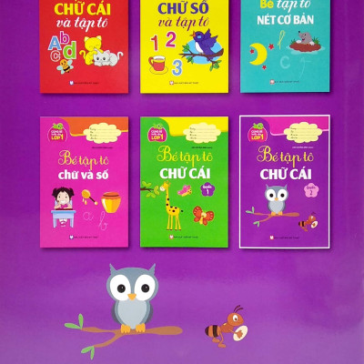 Cùng Bé Bước Vào Lớp 1 - Bé Tập Tô Chữ Cái - Quyển 2