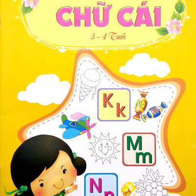 Bé Tập Tô Và Làm Quen Với Chữ Cái (3 - 4 Tuổi) - Tập 2 (Tái Bản)