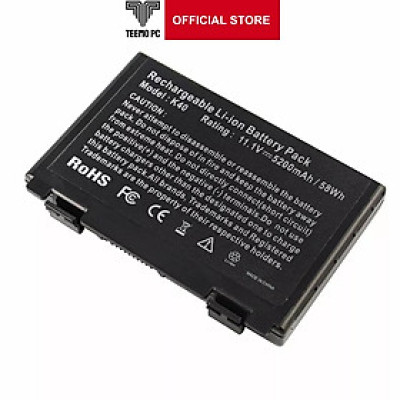 Pin Tương Thích Cho Laptop Asus F52 F83 F82 P50 P81 X5 X50 X65 X70 X8A X8B X8D K40 K50 K51 K60 K61 K70 TEEMO PC TEBAT1138 Hàng Nhập Khẩu