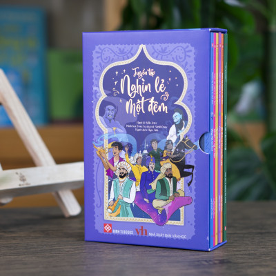 Sách - Hộp sách (6 tập): Tuyển tập Nghìn lẻ một đêm Đinh Tị Books