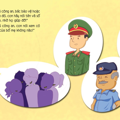 Sách Truyện Tranh Cho Bé - Cách Tự Vệ Khi Gặp Kẻ Xấu - Kĩ Năng Tự Bảo Vệ Mình - Phúc Minh Books