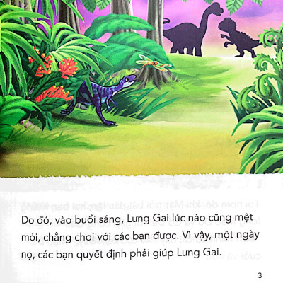 Những Câu Chuyện Tình Bạn - Khủng Long Lưng Gai Và Khủng Long Cổ Dài
