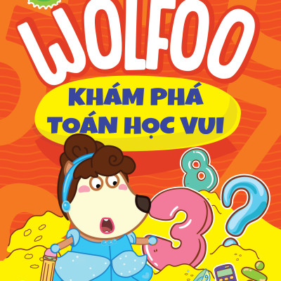 Bộ Sách Wolfoo Khám Phá Toán Học Vui - Tập 1-4 (Bộ 4 Cuốn)
