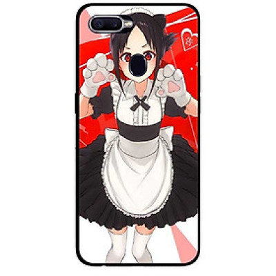 Ốp lưng dành cho Oppo A12 - A5s (A7) mẫu Cô Gái Mèo