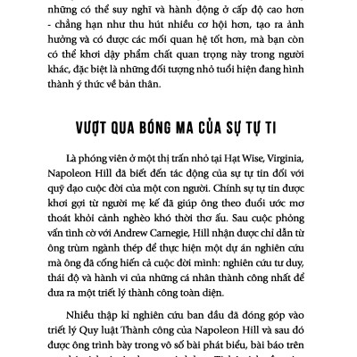 Công Thức Tự Tin Để Vươn Tới Sự Tự Lập Và Thành Công - Napoleon Hill