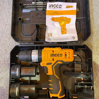 MÁY KHOAN DÙNG PIN LITHIUM 12V INGCO CDLI12208 - HÀNG CHÍNH HÃNG