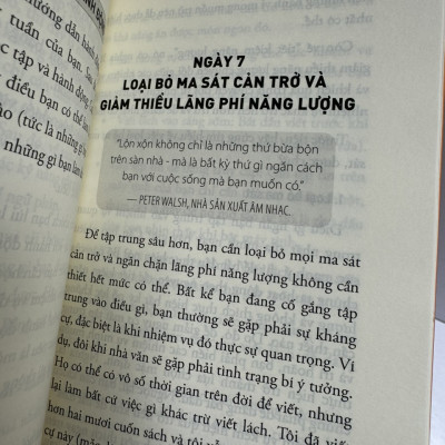 TẬP TRUNG SÂU - 7 Ngày Đặt Mục Tiêu Rõ Ràng Và Loại Bỏ Xao Nhãng Để Tập Trung Tuyệt Đối - Thibaut Meurisse - Phạm My dịch - Ymate