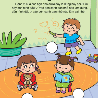 Hình Dán Thú Vị Rèn Trí Thông Minh - An Toàn Mạnh Khỏe (Dành Cho Trể Từ 2-6 Tuổi)