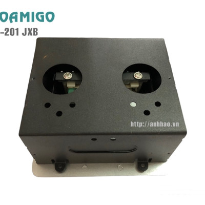 Hộp ổ cắm điện âm bàn Sinoamigo STS-201JXB màu bạc, thiết kế đa năng, nhỏ gọn - Hàng nhập khẩu chính hãng