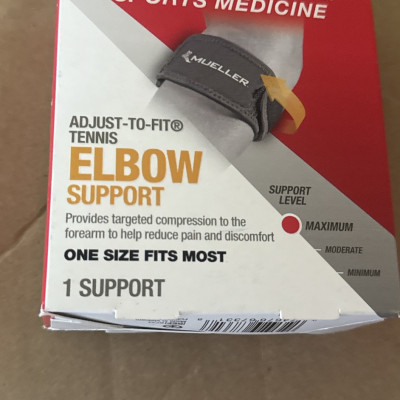 ￼Hàng chính hãng Mueller – thương hiệu  của Mỹ  Băng khuỷu tay Mueller 6733 - Băng khuỷu tay hỗ trợ chấn thương, freesize