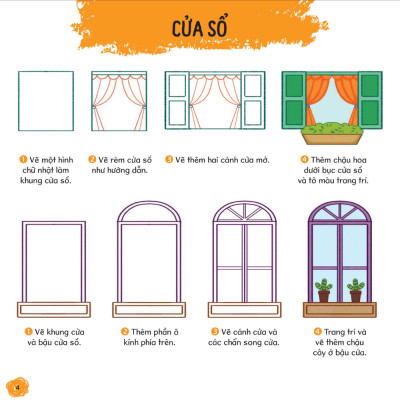 Vẽ Tất Tật Từ Những Hình Cơ Bản - Nhà Cửa Và Đồ Đạc