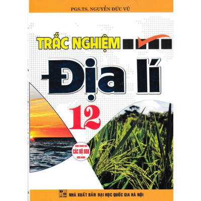 Sách - Bộ Đề Trắc Nghiệm Lịch Sử + Địa Lí Lớp 12 - Dùng Chung Cho Các Bộ SGK Hiện Hành - Hồng Ân