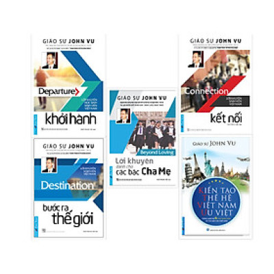 COMBO Giáo sư John Vu (Tái Bản 2020 mới nhất - 5 cuốn)