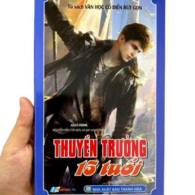 Sách - Tủ Sách Văn Học Cổ Điển Rút Gọn - Thuyền Trưởng 15 Tuổi