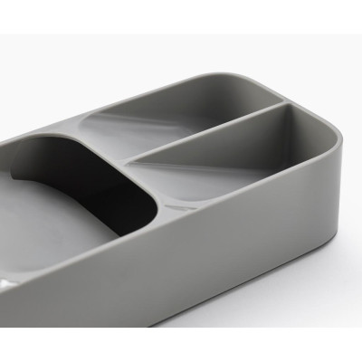 Khay chia ngăn kéo phân loại muỗng nĩa Joseph Joseph DrawerStore Compact (Grey) - 851199