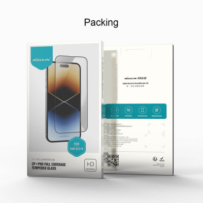 Kính cường lực cho Samsung Galaxy S23, S23 FE, S23 Plus (S23+) Nillkin Amazing CP+ Pro Full màn chống vỡ chống xước cao cấp - Hàng chính hãng