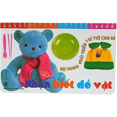 Sách - Bộ Tranh Phát Triển Trí Tuệ Cho Bé - Nhận Biết Đồ Vật - Tân Việt Books