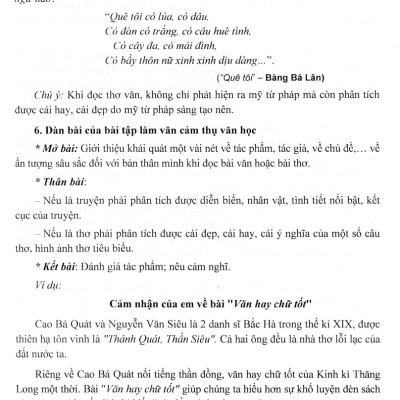 Cảm Thụ Văn Học Dành Cho Học Sinh Lớp 4 (Dùng Chung Cho Các Bộ SGK Hiện Hành) _HA