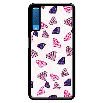Ốp lưng cho Samsung Galaxy A50  mẫu NỀN KIM CƯƠNG 2 - Hàng chính hãng