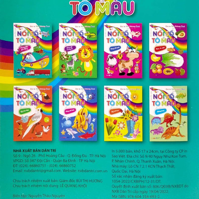 Dot To Dot Coloring Book - Nối Số & Tô Màu - Phương Tiện Giao Thông