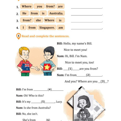 Bài Tập Bổ Trợ-Nâng Cao Tiếng Anh 4 - Tập 1