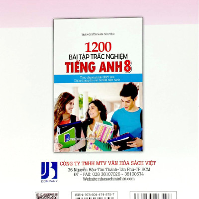 Bài Tập Bổ Trợ Tiếng Anh 8 (Theo Chương Trình GDPT Mới)