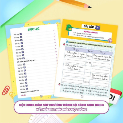 Sách - Vở Bài Tập Toán Tăng Cường Lớp 4 - Tập 1 - Theo Sách Giáo Khoa Kết Nối Tri Thức Với Cuộc Sống - Megabook