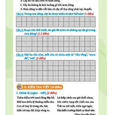 Sách - Combo Bộ đề kiểm tra Tiếng Việt lớp 3 tập 1 + 2