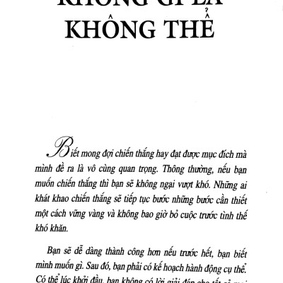 You Can - Không Gì Là Không Thể (Tái Bản)