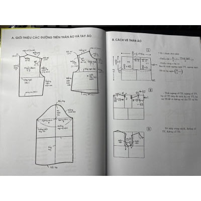 Sách - Cắt May Căn Bản + Kỹ Thuật Cắt May Căn Bản + Cắt May Thời Trang + Thiết Kế Thực Hành Các Mẫu Y Phục Nữ - Việt Thư
