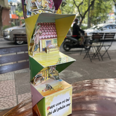 [Sách Pop-up dựng hình in màu toàn bộ] NHỚ ƠN – Khúc đồng dao về chủ đề tình cảm - Trường Phương books – Nxb Thế giới