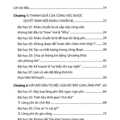 Nghệ Thuật Chuẩn Bị Và Lên Kế Hoạch Theo Phương Thức Toyota (PNU)