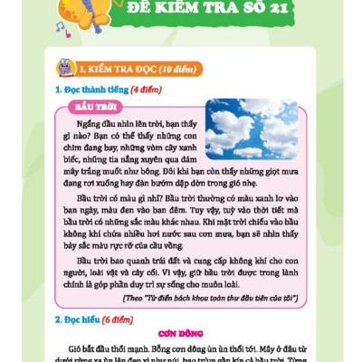 Sách - Combo Bộ đề kiểm tra Tiếng Việt lớp 3 tập 1 + 2