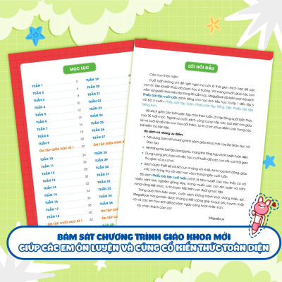 Sách - Phiếu Bài Tập Cuối Tuần Toán Và Tiếng Việt Lớp 2 - Combo   2 Cuốn - Megabook