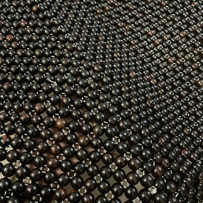 Lót ghế ô tô hạt gỗ Trắc ( hình thật )